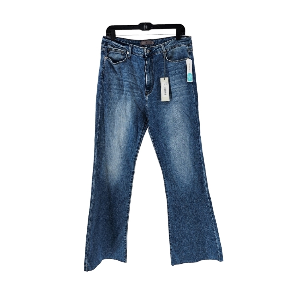 Just USA Women's Natalie High Rise Vintage Flare Jean - 32